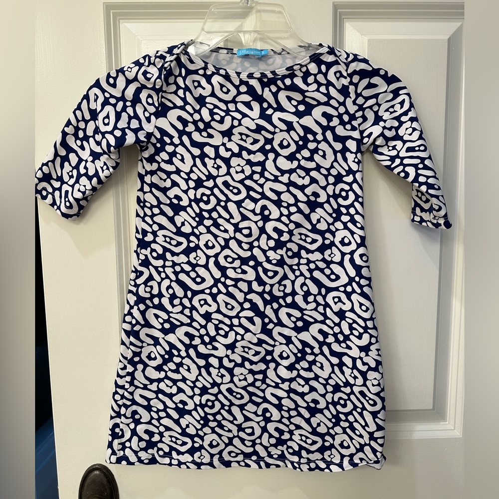 Girls Catalina Cloth Three Quarter Sleeve Dress